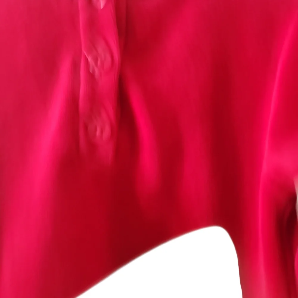 Hanna Andersson Red Dress Size 75 cm / 12-18 mos Drop Waist Long Sleeves Bow